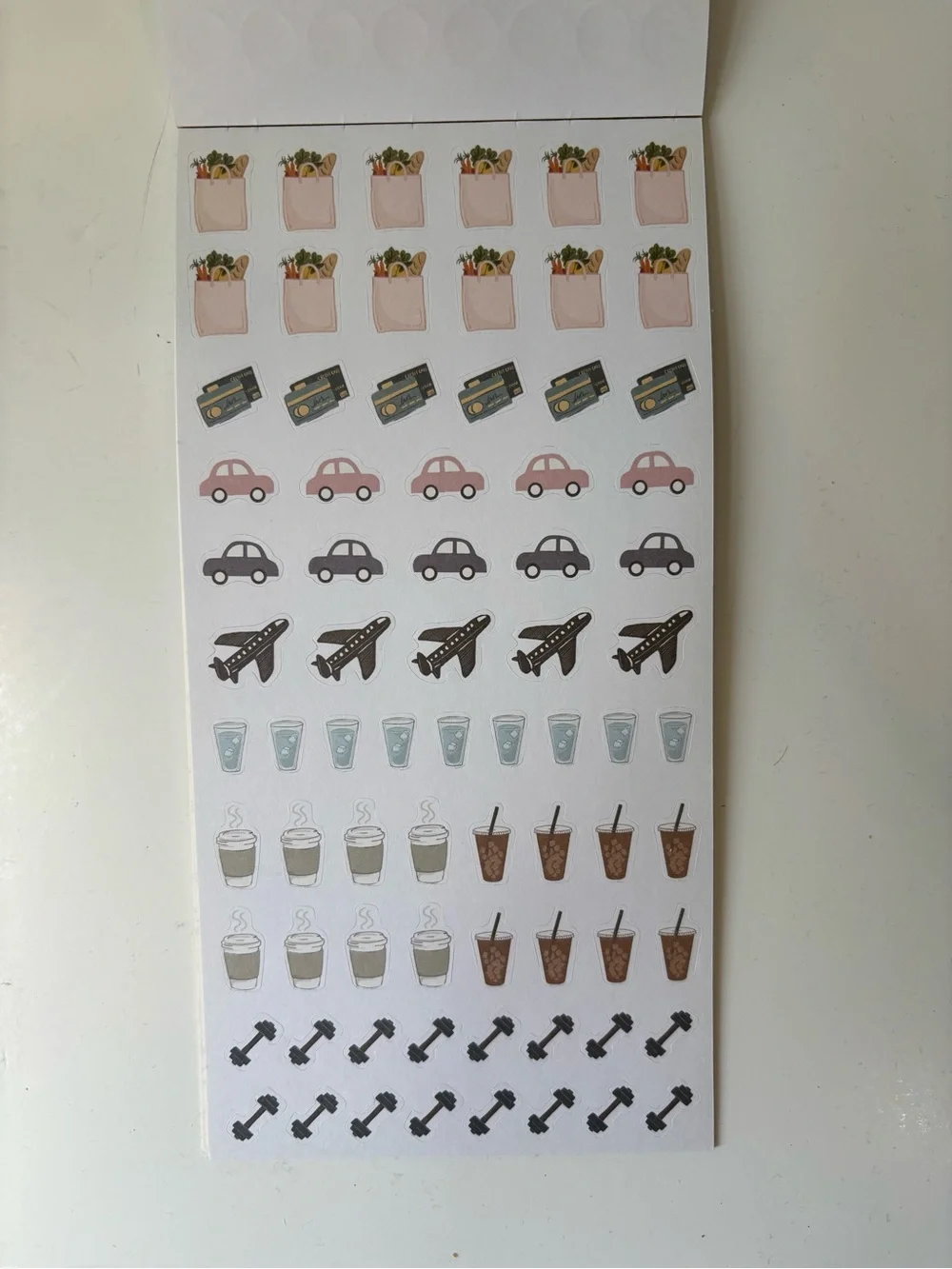 Ivory Paper Co Sticker Book - Planner Stickers - See Pictures